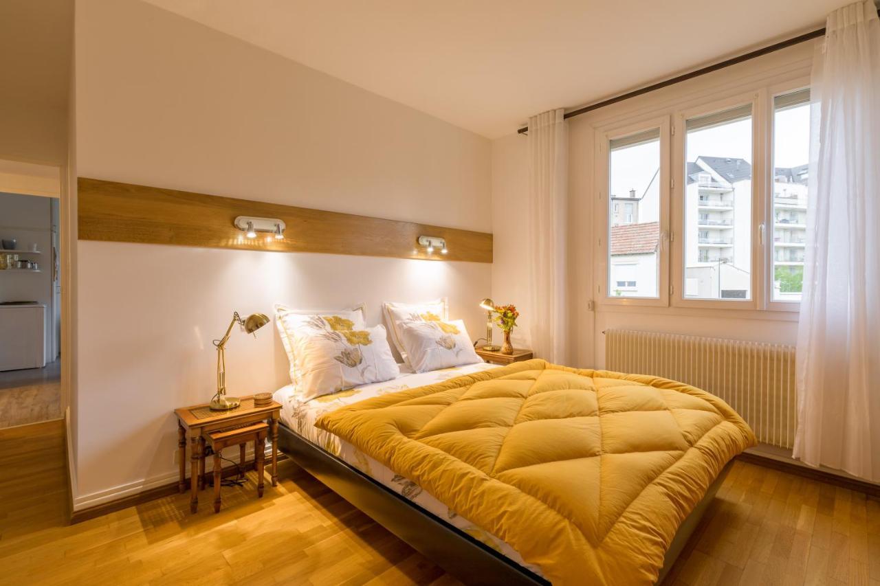 Appartement Climatise 100M2 7Mn Centre Ville Garage 5Pieces 5 Adultes Bebe Arrivee Autonome Дижон Екстериор снимка