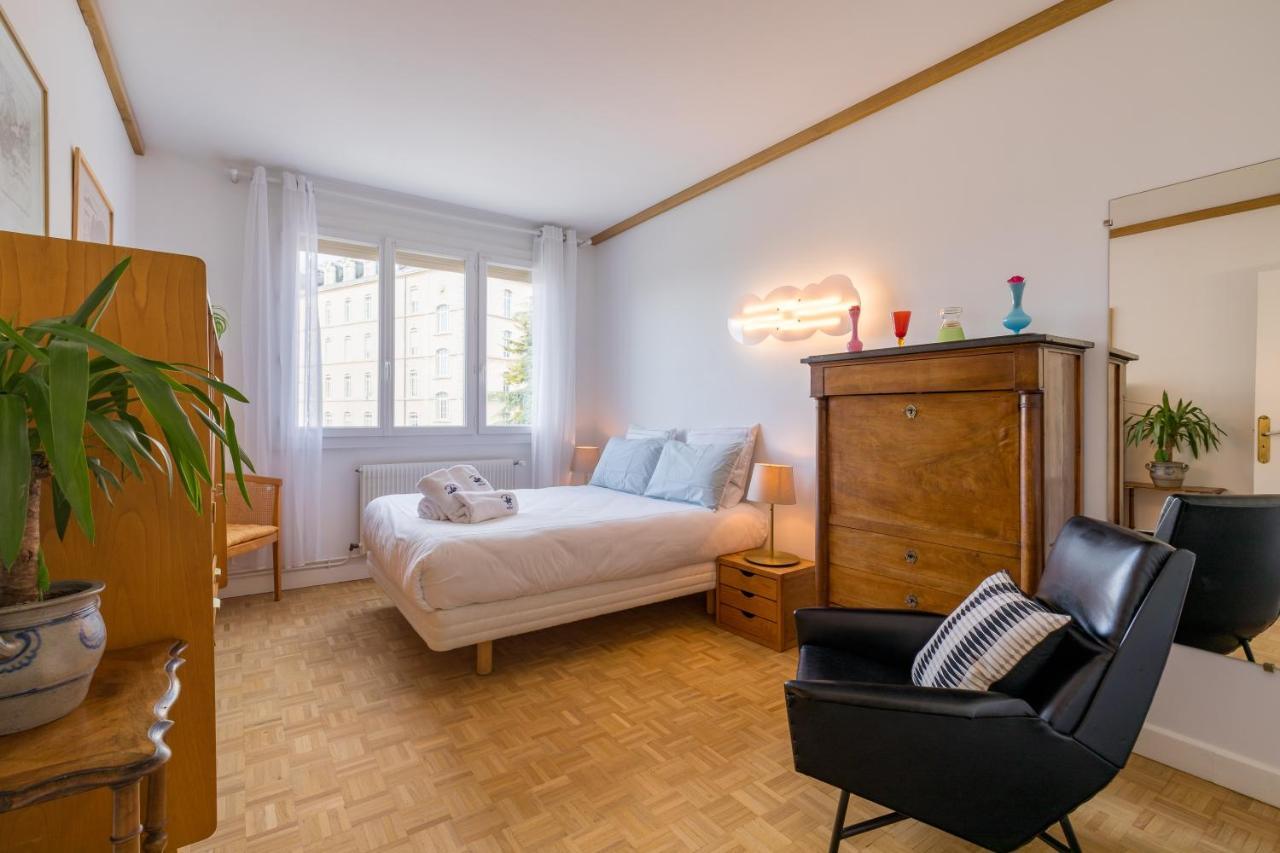 Appartement Climatise 100M2 7Mn Centre Ville Garage 5Pieces 5 Adultes Bebe Arrivee Autonome Дижон Екстериор снимка