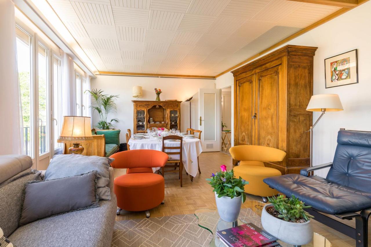 Appartement Climatise 100M2 7Mn Centre Ville Garage 5Pieces 5 Adultes Bebe Arrivee Autonome Дижон Екстериор снимка