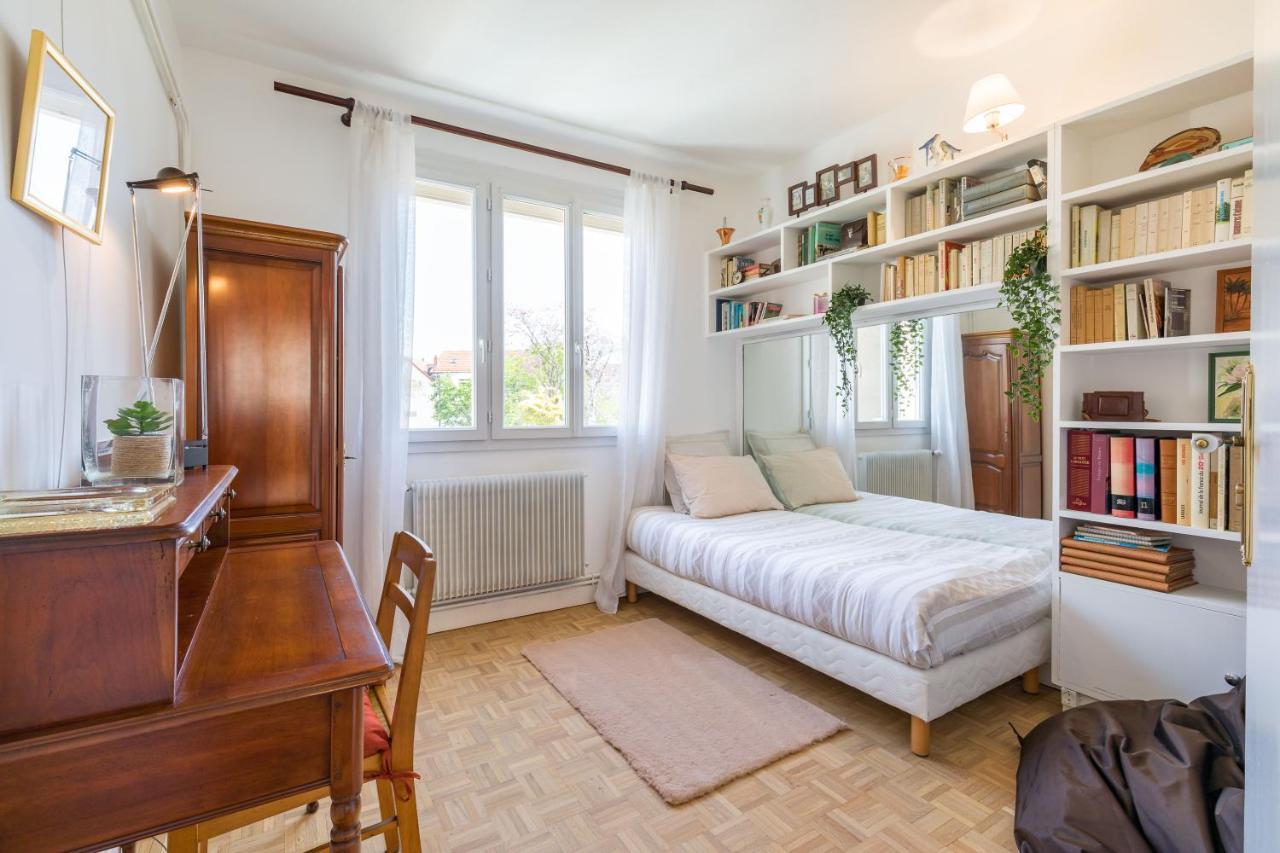 Appartement Climatise 100M2 7Mn Centre Ville Garage 5Pieces 5 Adultes Bebe Arrivee Autonome Дижон Екстериор снимка