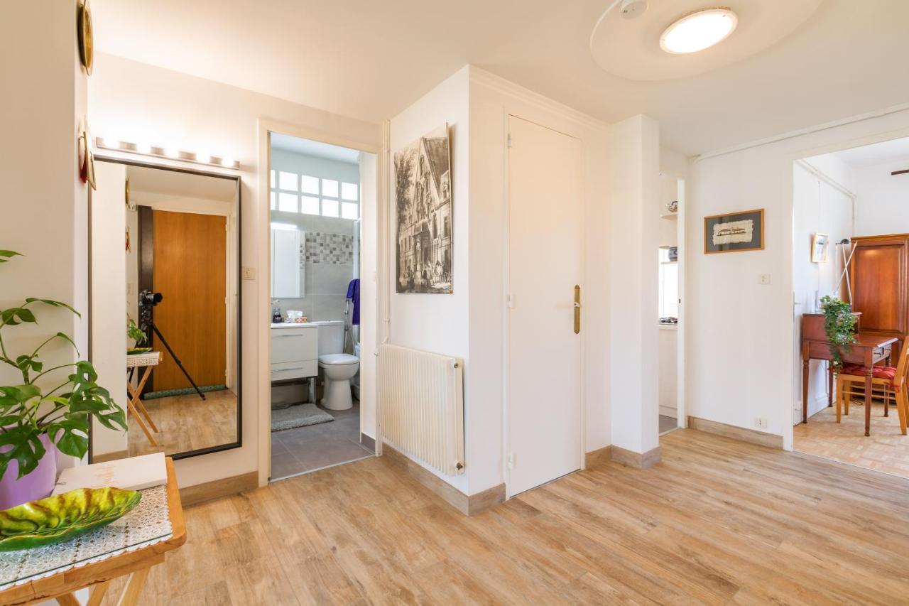 Appartement Climatise 100M2 7Mn Centre Ville Garage 5Pieces 5 Adultes Bebe Arrivee Autonome Дижон Екстериор снимка